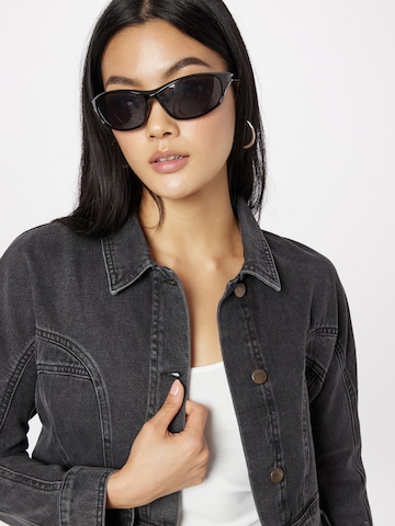 Nasty Gal Jacke in Schwarz