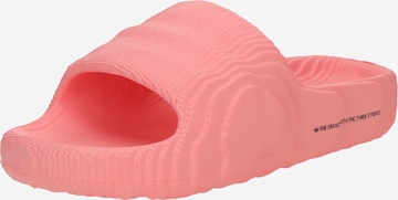 ADIDAS ORIGINALS Пантолеты 'ADILETTE 22' в Красный: спереди