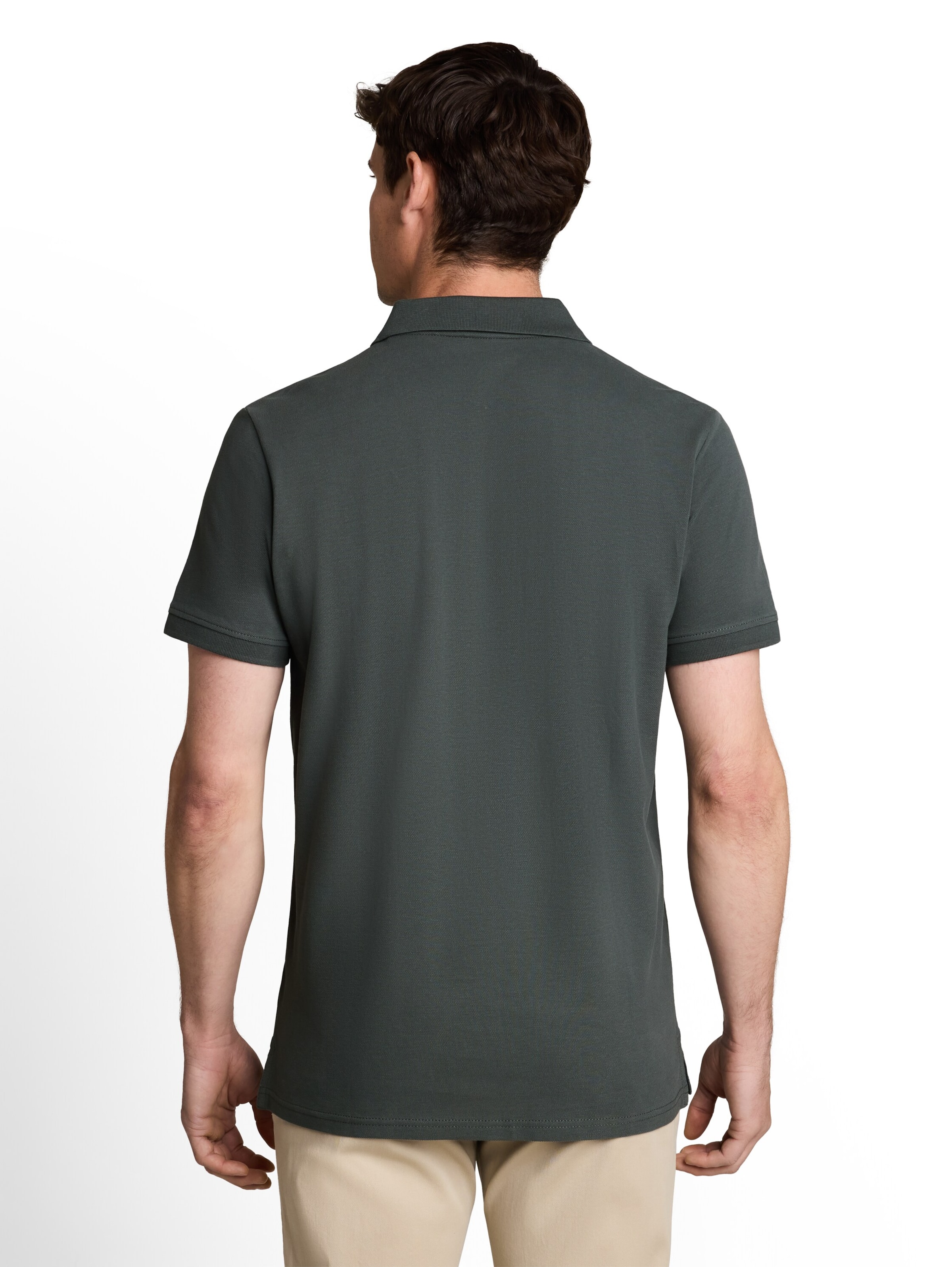 TOM TAILOR Poloshirt in Grau