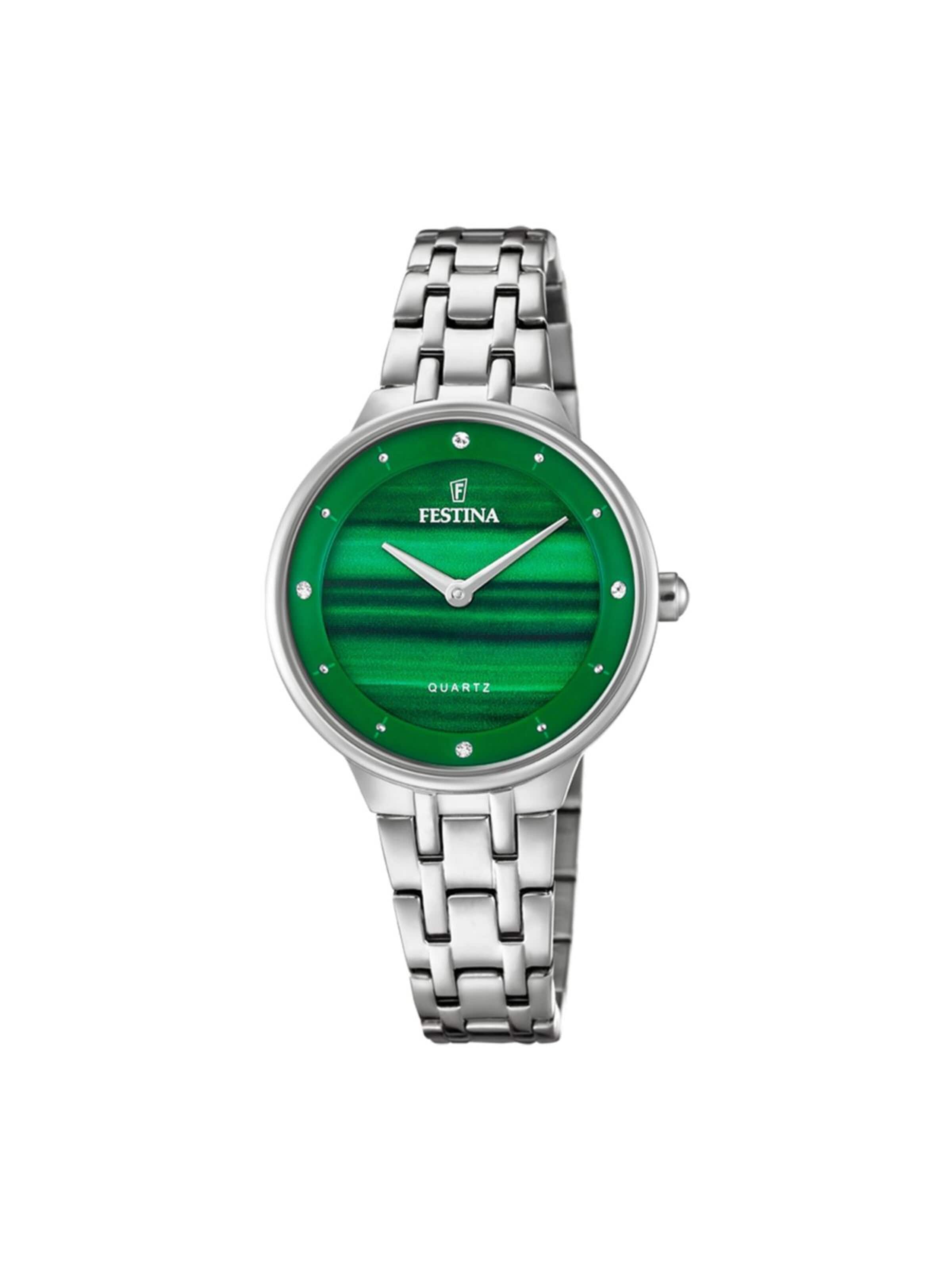 Montre à affichage analogique 'Mademoiselle' FESTINA en vert : devant