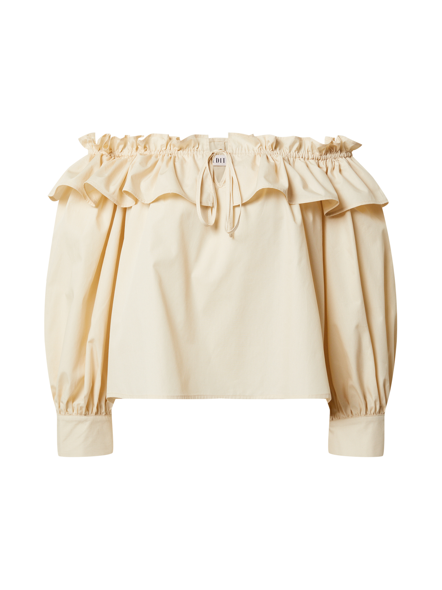Più sostenibile Donna EDITED Camicia da donna Suela in Beige Più sostenibile Donna EDITED Camicia da donna Suela in Beige
