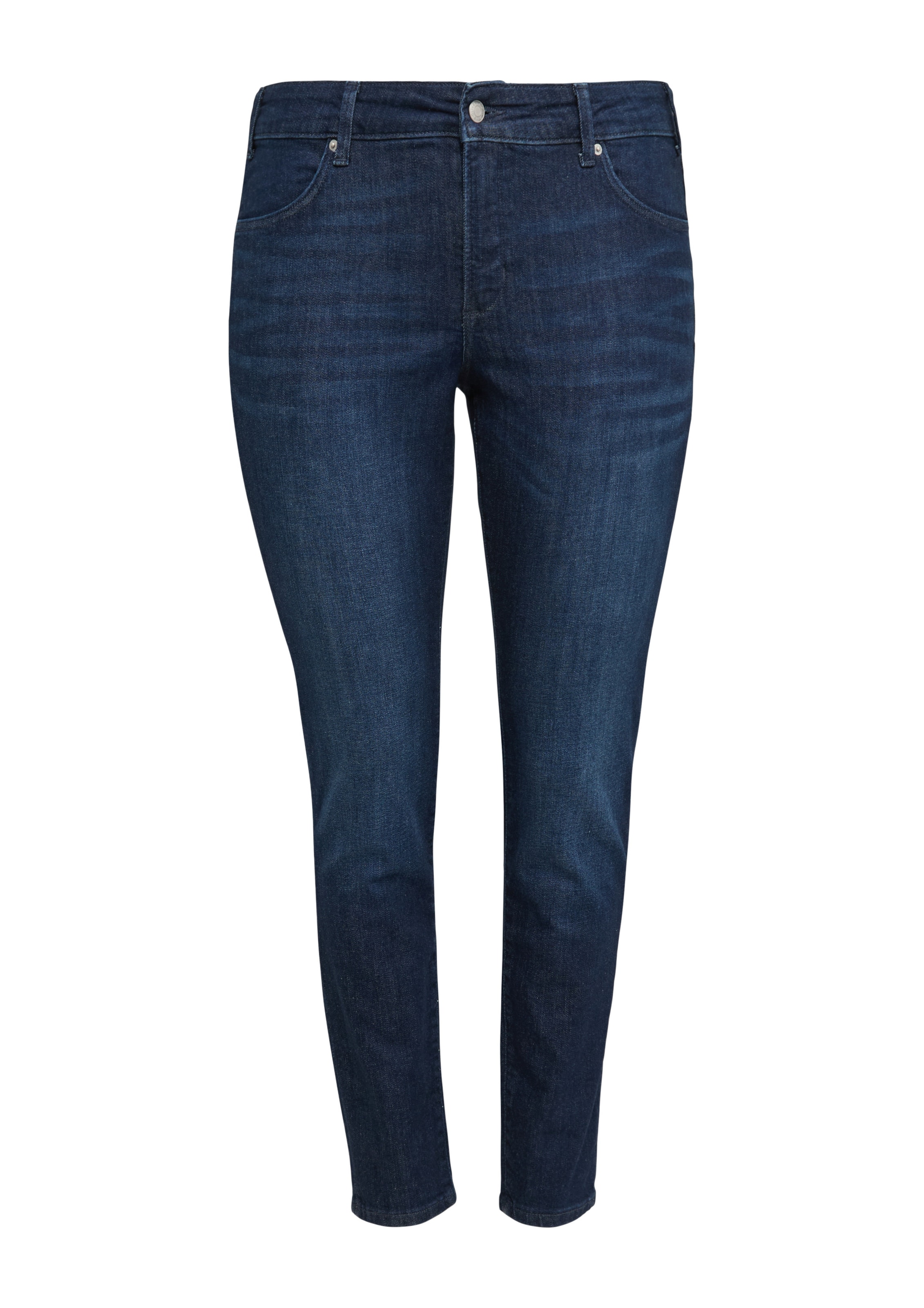 s.Oliver Red Label Plus Skinny Jeans in Blau: Vorderseite