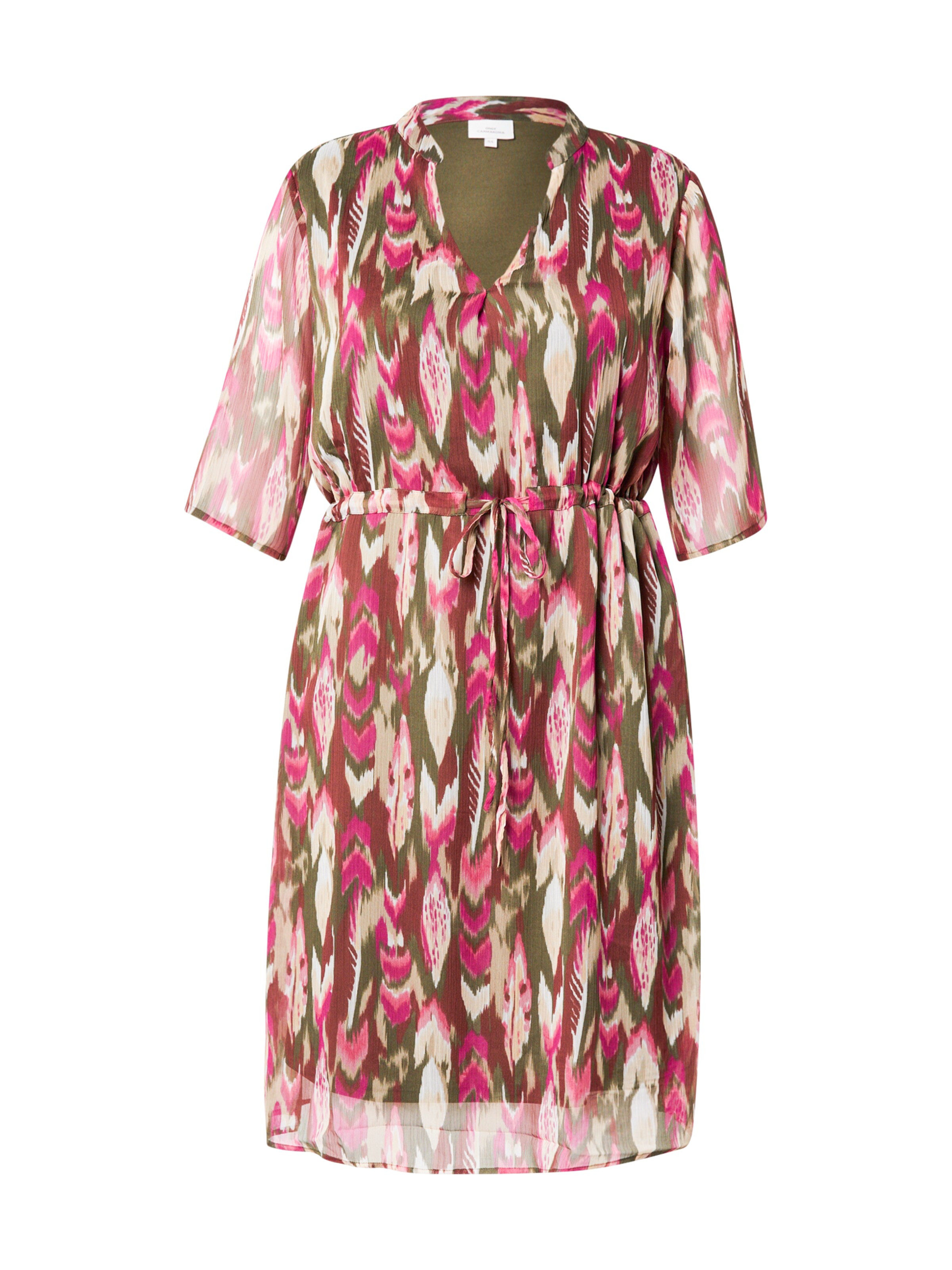 ONLY Carmakoma Dress 'CARAUGUSTINA' in Green: front