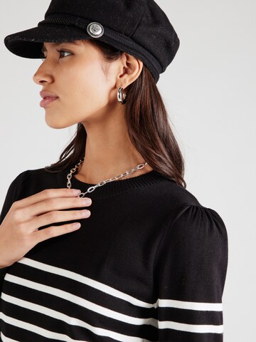 SAINT TROPEZ Pullover 'Mila' in Schwarz