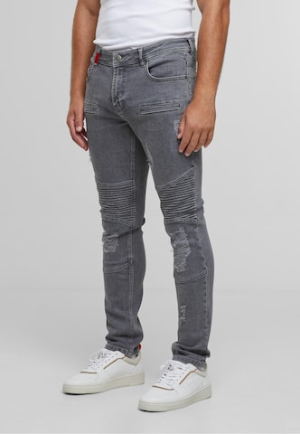 2Y Premium Slim fit Jeans 'Oscar' in Grey