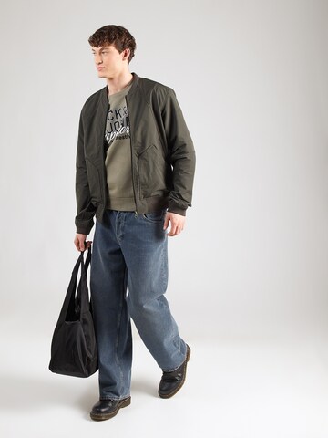 JACK & JONES Свитшот в Серый