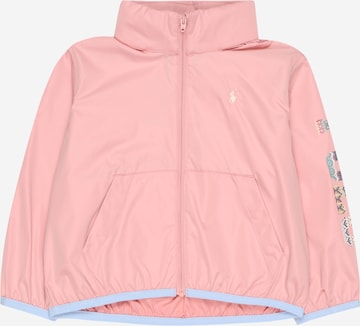 Polo Ralph Lauren Between-season jacket 'HADLEY' in Pink: front