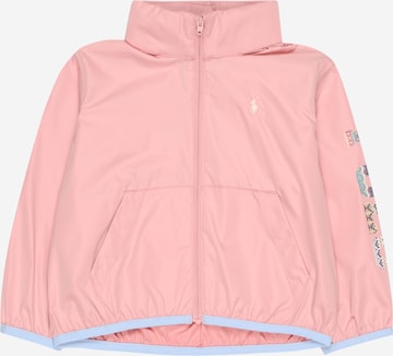 Polo Ralph Lauren Tussenjas 'HADLEY' in Roze: voorkant