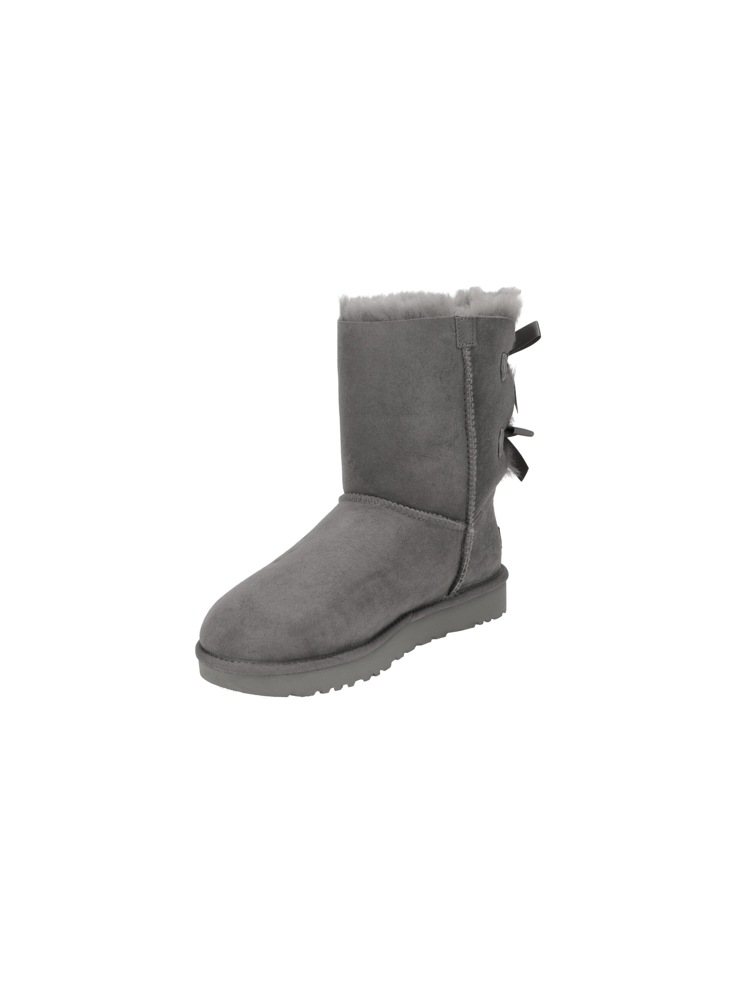 UGG Boots 'UGG Bailey Bow 2 Stiefel grau 1016225' in Grau