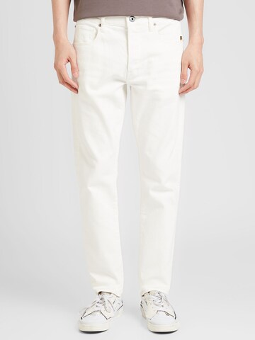 G-Star RAW - regular Vaquero '3301' en blanco: frente