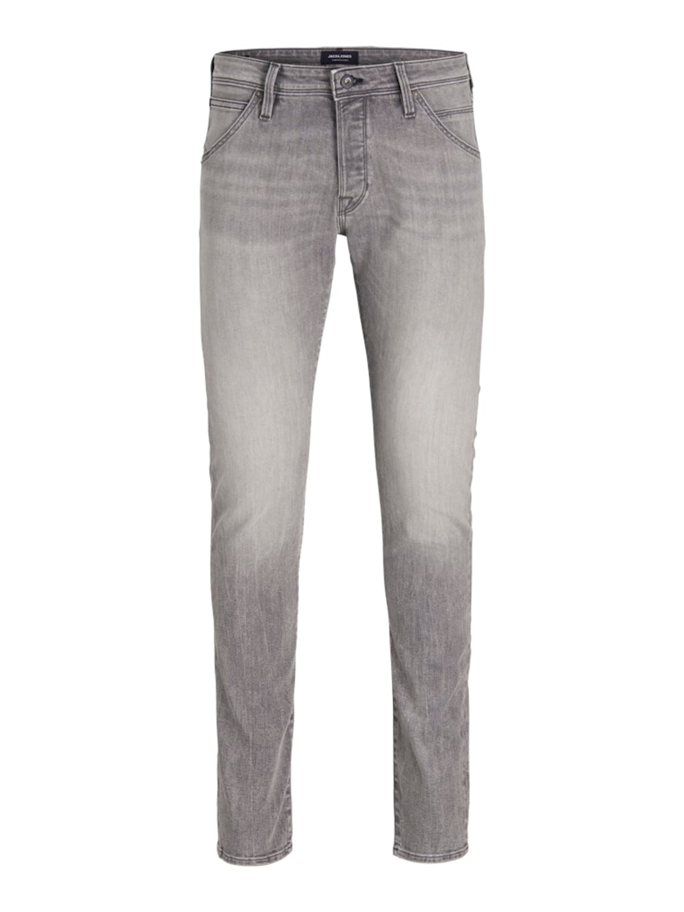 JACK & JONES Baggy Jeans 'Glenn' in Grey: front