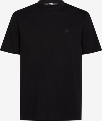 Karl Lagerfeld Shirt 'Kameo' in Black: front