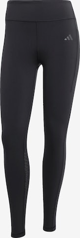 ADIDAS PERFORMANCE Skinny Fit Спортен панталон 'Intensity' в черно: отпред