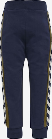 Hummel Tapered Broek in Blauw