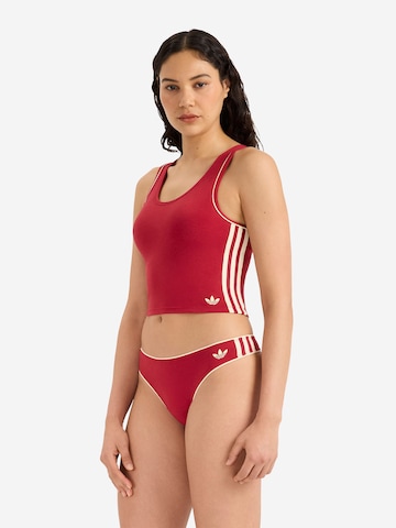 ADIDAS ORIGINALS String ' Originals Adicolor Comfort Flex Cotton ' in Red