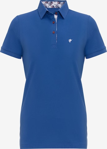 T-shirt DENIM CULTURE en bleu : devant