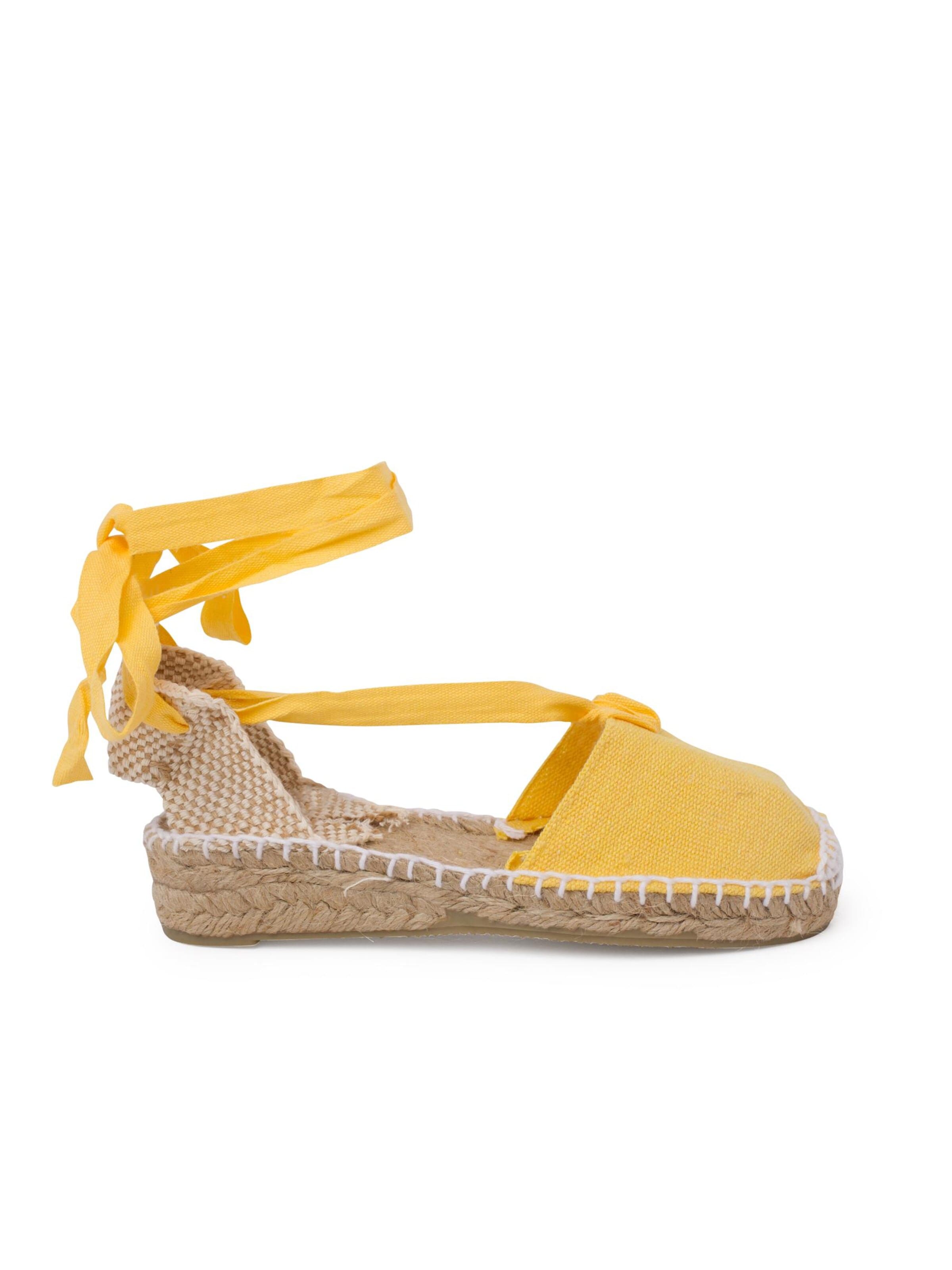 Pisamonas - Sandalias en amarillo
