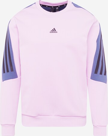 ADIDAS PERFORMANCE Athletic Sweatshirt in Purple: front
