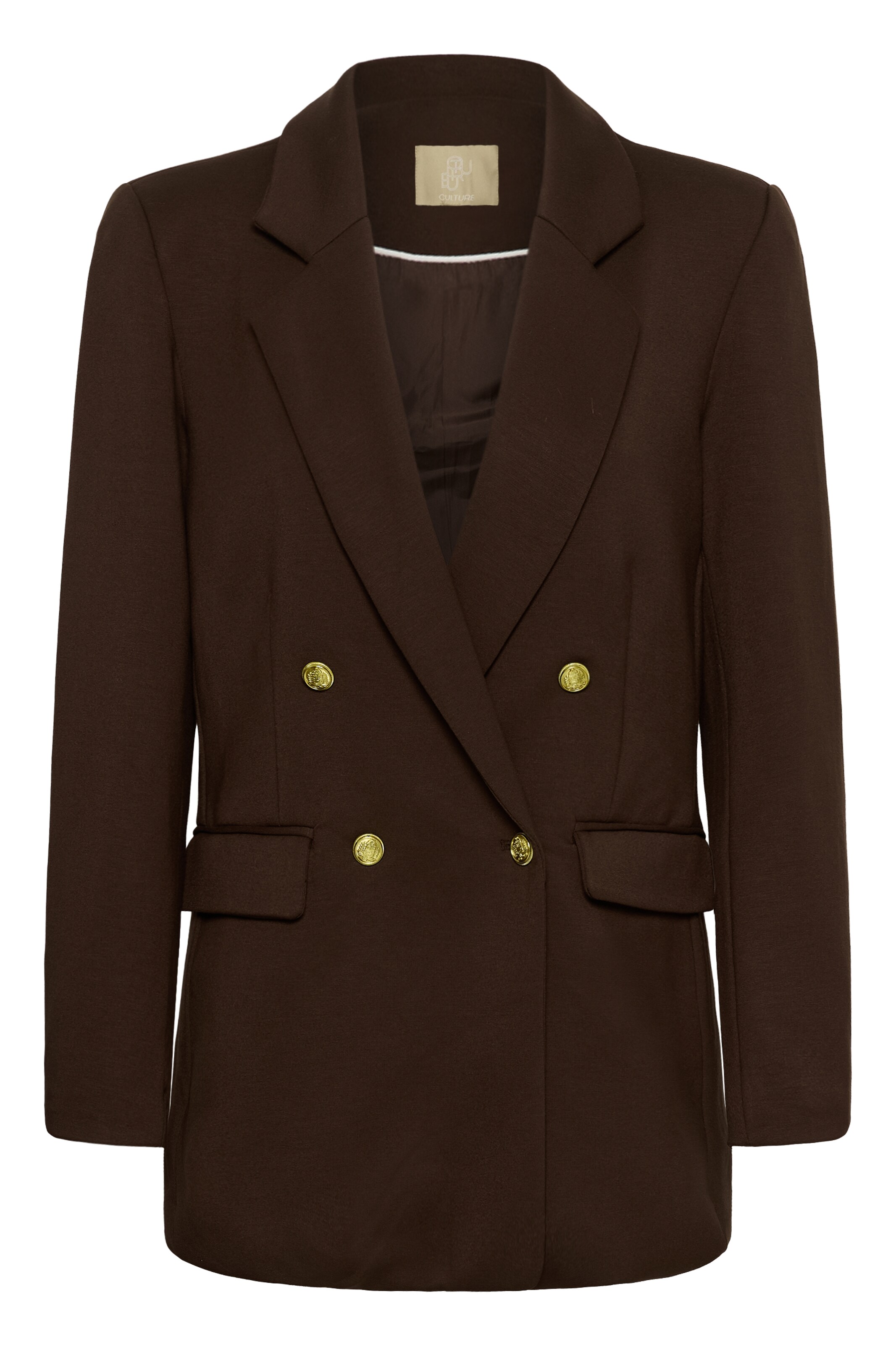 Blazer 'CUEva' CULTURE en marron : devant