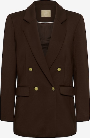 Blazer 'CUEva' CULTURE en marron : devant