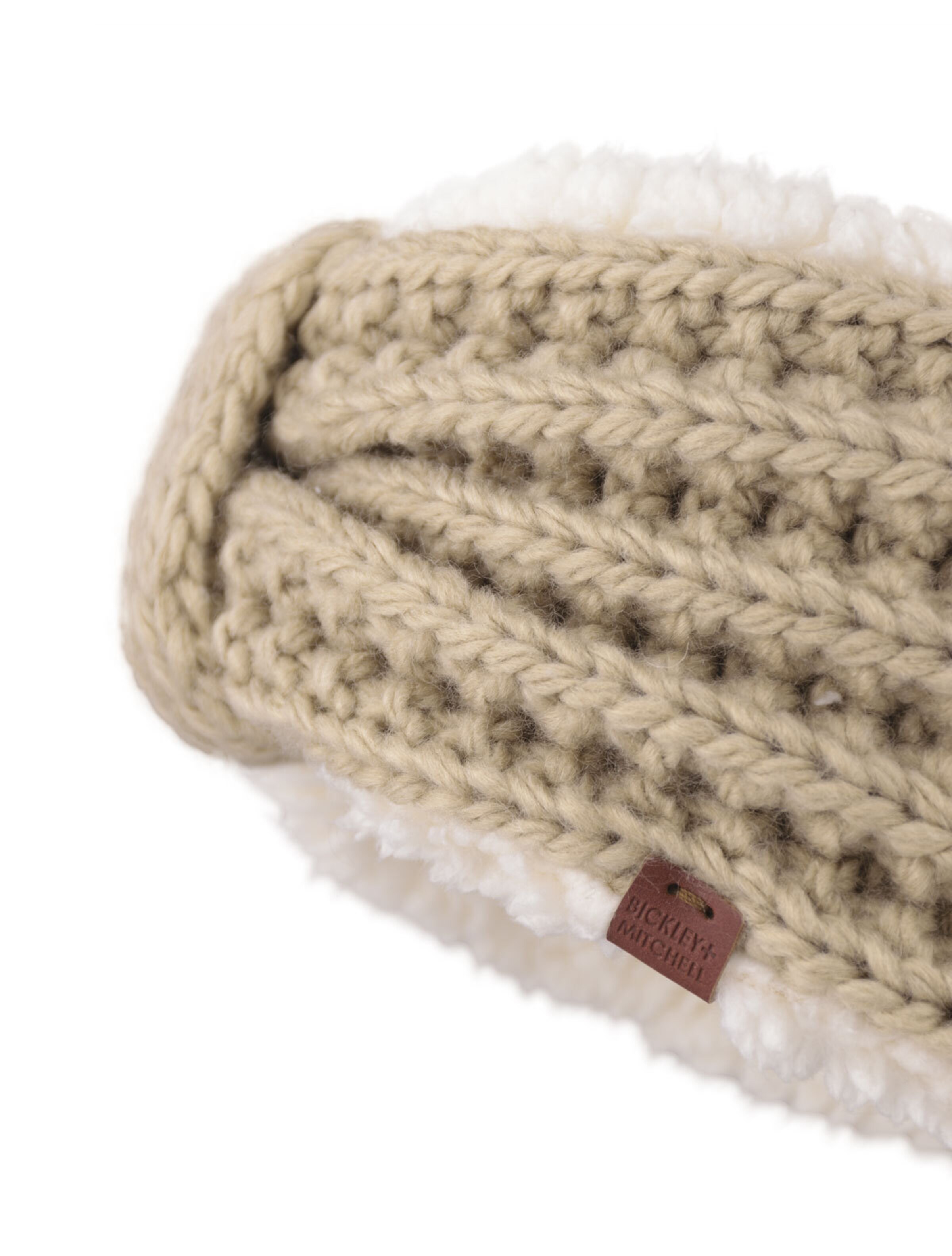 Bickley + Mitchell Κορδέλα για το μέτωπο σε μπεζ