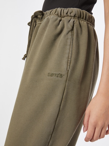 Effilé Pantalon 'Wfh Sweatpants' LEVI'S ® en vert