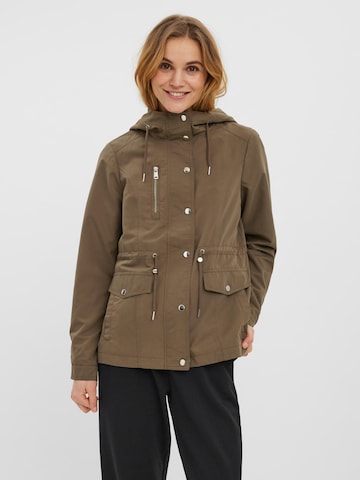 VERO MODA Between-Season Jacket in Grey: front