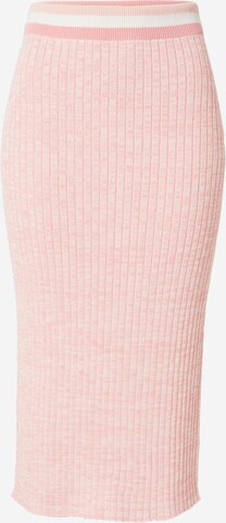 UNITED COLORS OF BENETTON Φούστα σε ροζ: μπροστά