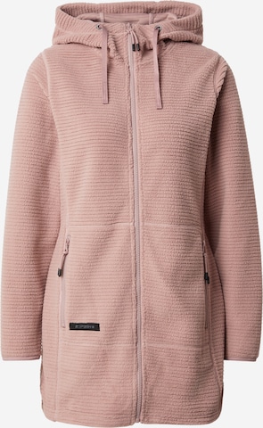 raudona ICEPEAK Funkcinis flisinis džemperis 'AGRA': priekis