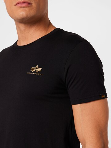 ALPHA INDUSTRIES - Camiseta en negro