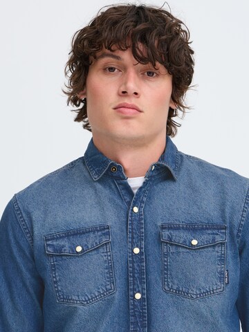 BLEND Regular fit Button Up Shirt 'BHDARGO' in Blue