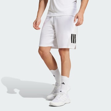 Regular Pantalon de sport 'Club' ADIDAS PERFORMANCE en blanc : devant