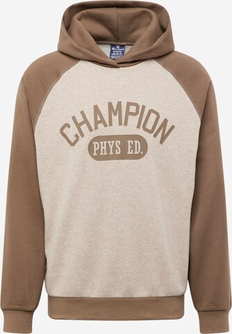 Champion Authentic Athletic Apparel Sweatshirt in Brown: front