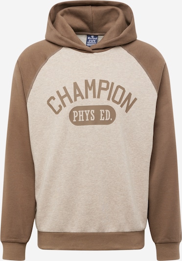 Champion Authentic Athletic Apparel Sweatshirt in beigemeliert / braun, Produktansicht