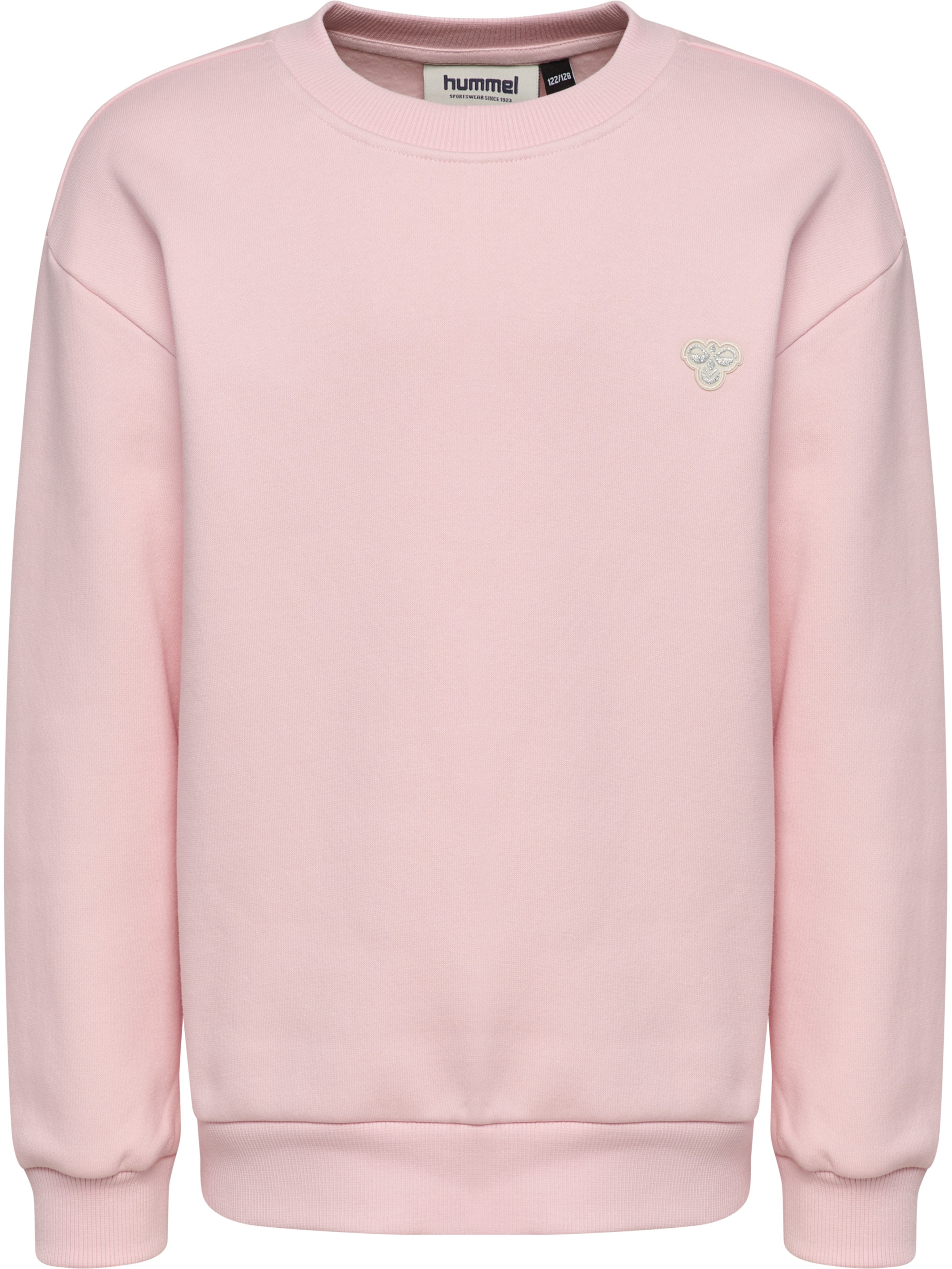 Sweat de sport Hummel en rose : devant