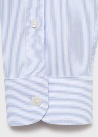 MANGO MAN Regular fit Button Up Shirt 'Playr' in Blue