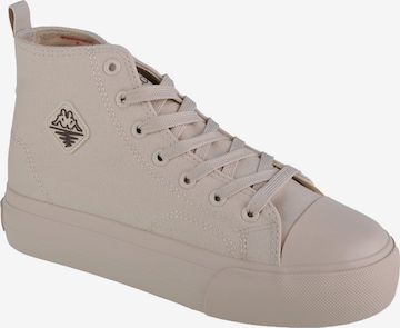 Baskets hautes 'Viska OC' KAPPA en beige : devant