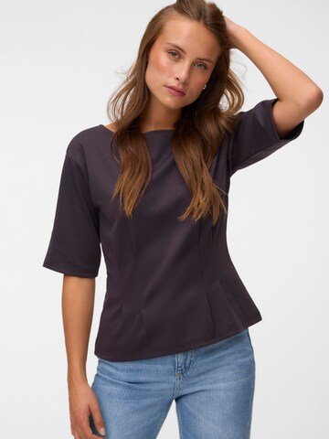 VERO MODA Shirt 'VMBjork' in Bruin: voorkant