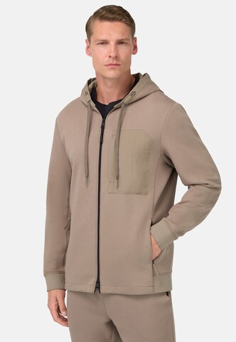 Veste de survêtement Boggi Milano en gris : devant