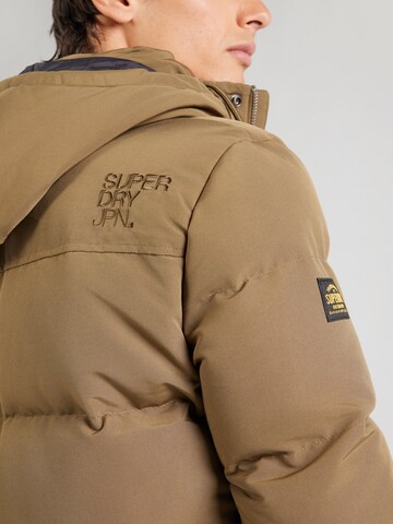 Superdry Winterjas 'Everest' in Groen
