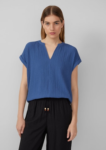s.Oliver Blouse in Blue: front