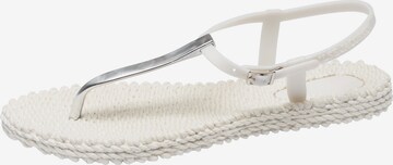 ILSE JACOBSEN T-Bar Sandals 'CHEERFUL11M' in White: front