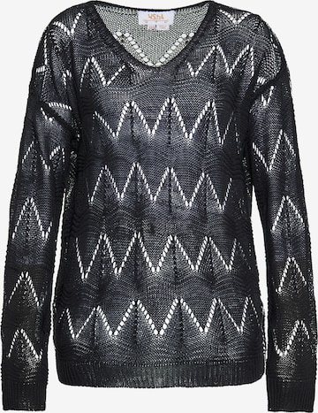 usha FESTIVAL Pullover in Schwarz: Vorderseite