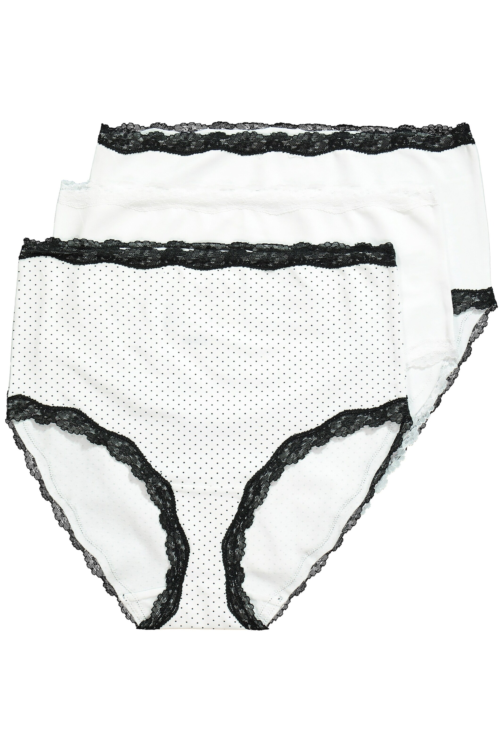 Ulla Popken Slip in Weiß: Vorderseite