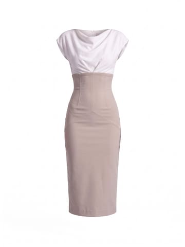 AUDRAY Kokerjurk 'JACKIE' in Beige