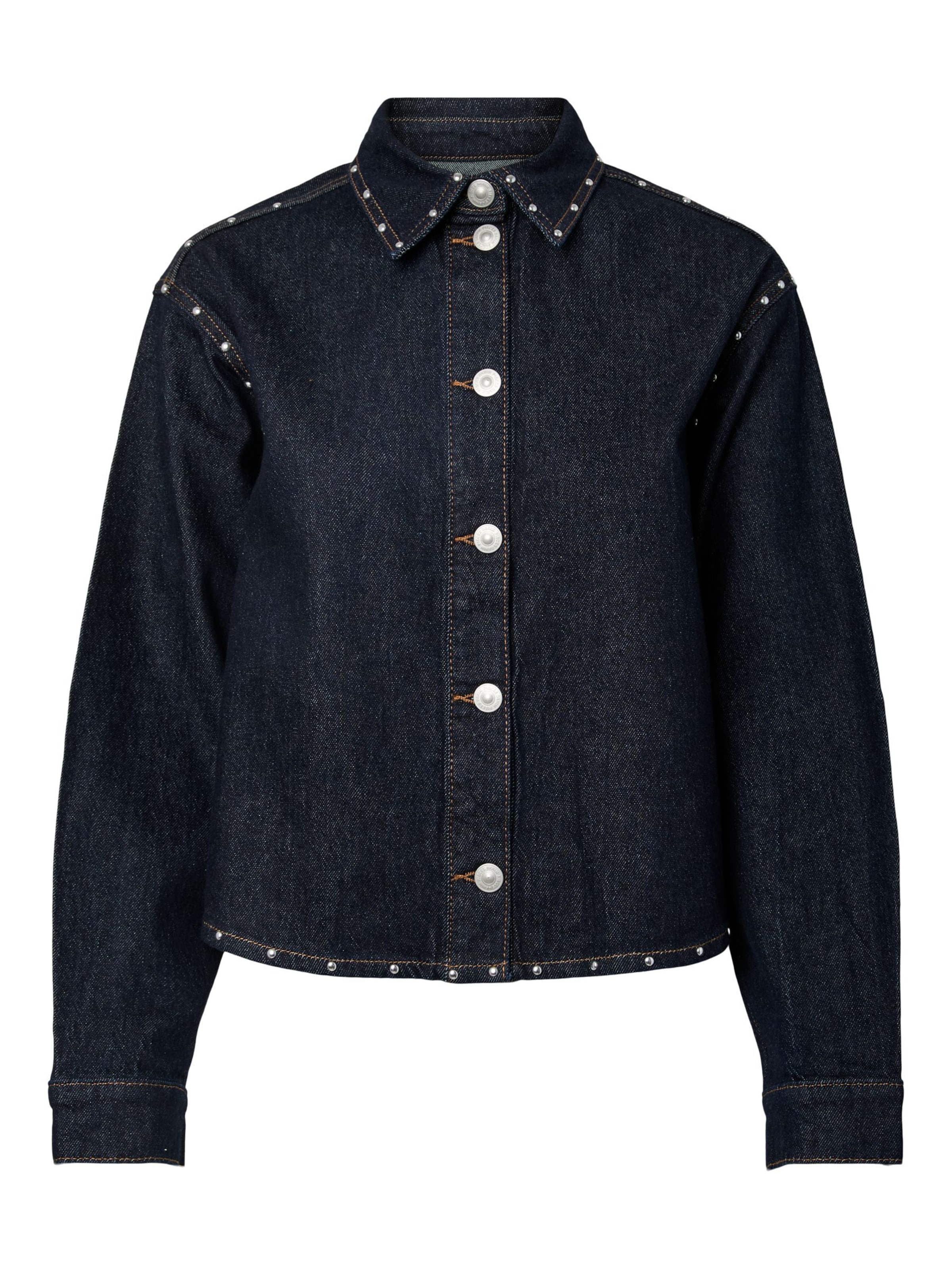 Chemisier 'PCKarla' PIECES en bleu : devant