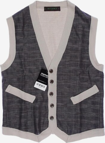 Etro Vest in S in Grey: front