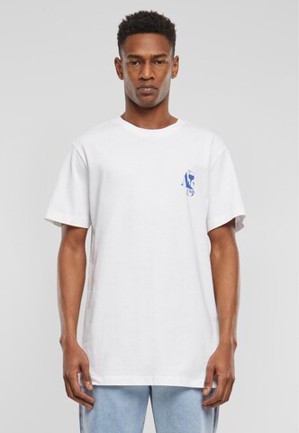 Mister Tee T-shirt 'Club' i vit