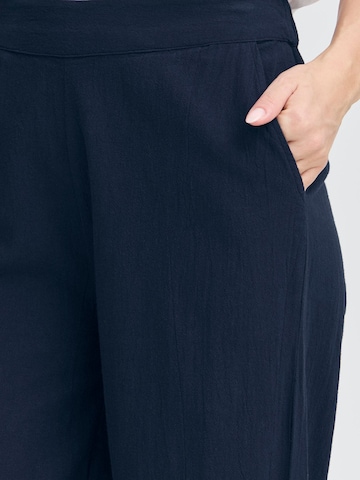 Fransa - Pierna ancha Pantalón 'Frabell' en azul