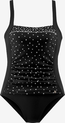 LASCANA Swimsuit in Black: front